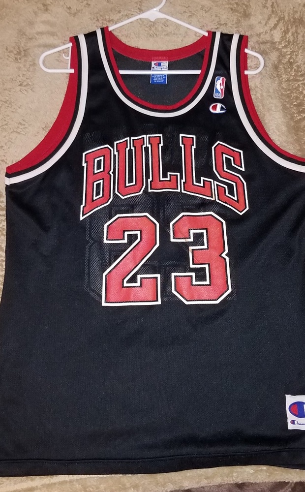 Michael Jordan #23 Chicago Bulls Champion Jersey